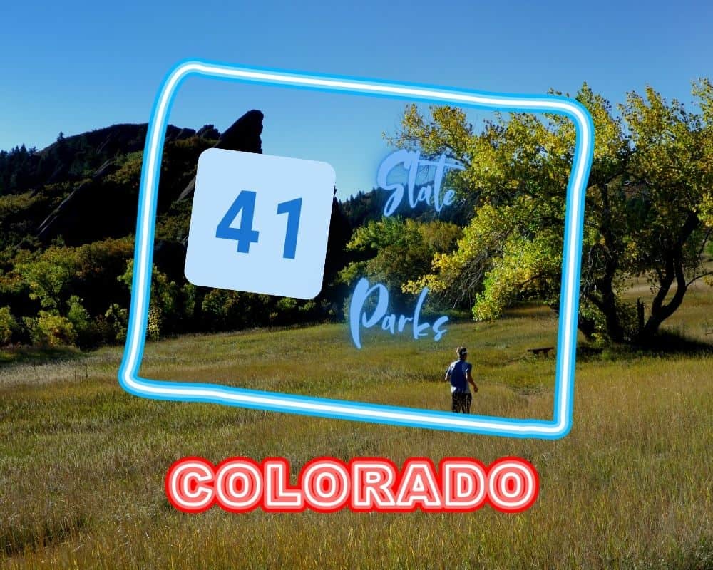 41 state parks in colorado