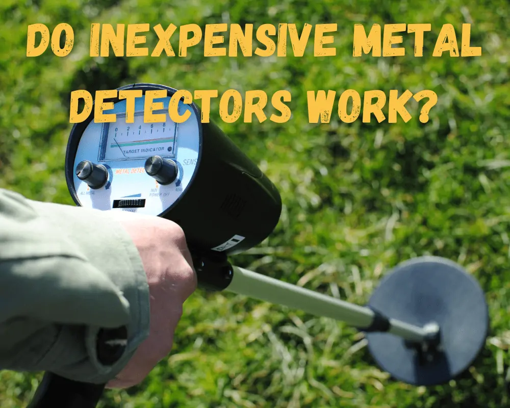 do inexpensive metal detectors work