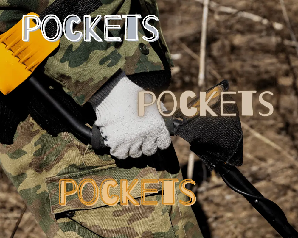 pockets are a good reason why people wear camouflage