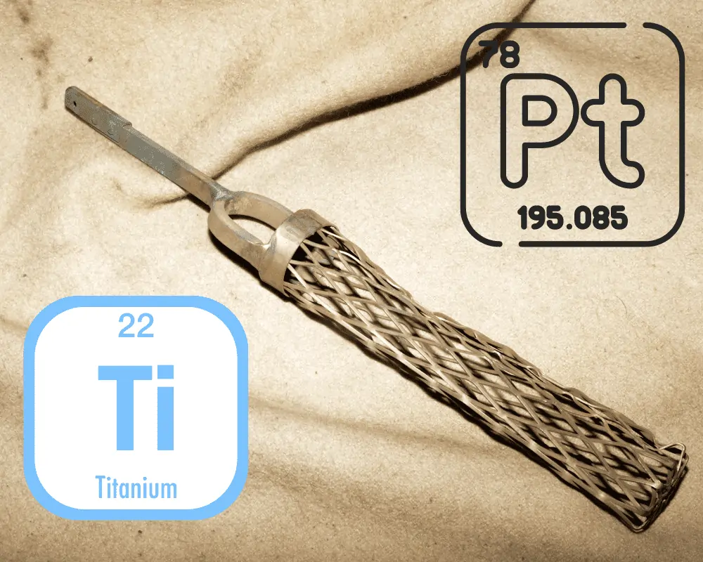 platinized titanium