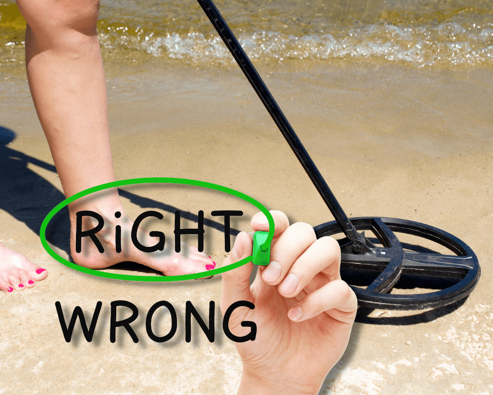 the right detector for saltwater areas