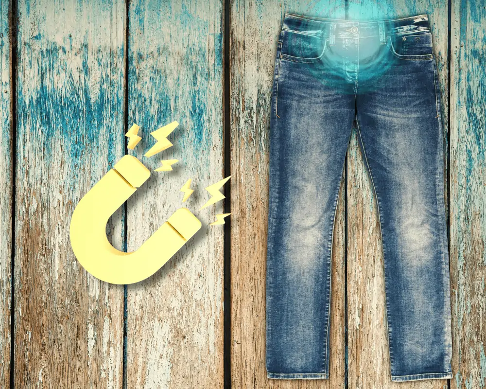 do jeans buttons set off a metal detector