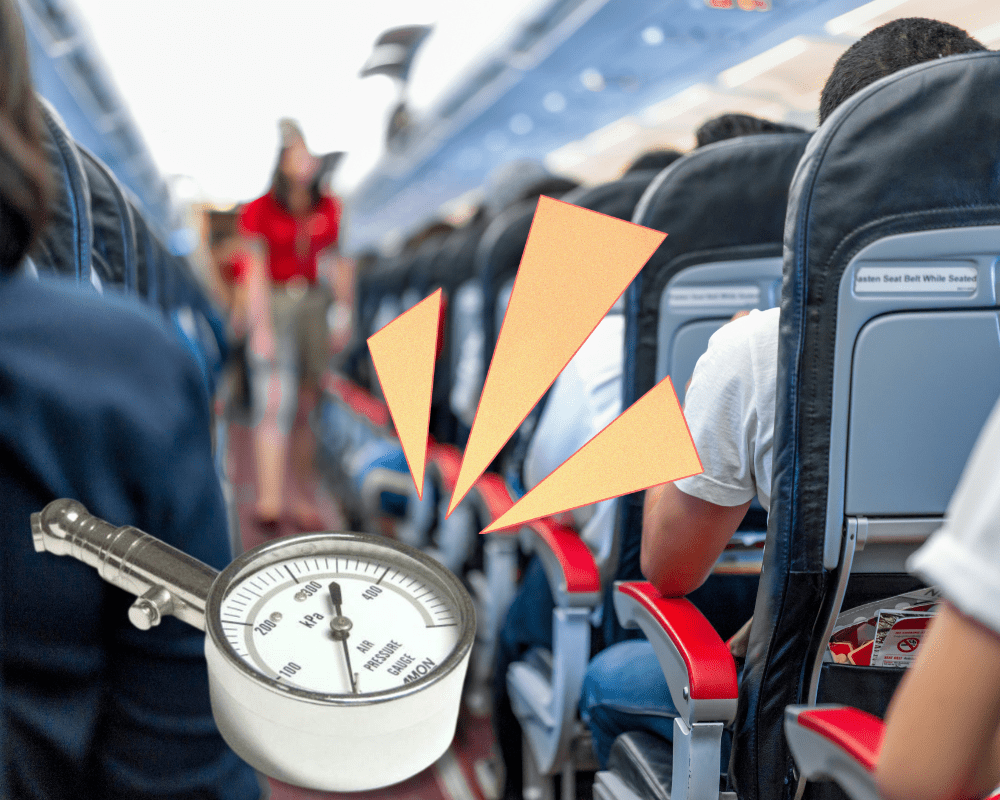 air pressure on plane will make elf bar leak