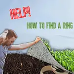 how to find a ring in the grass