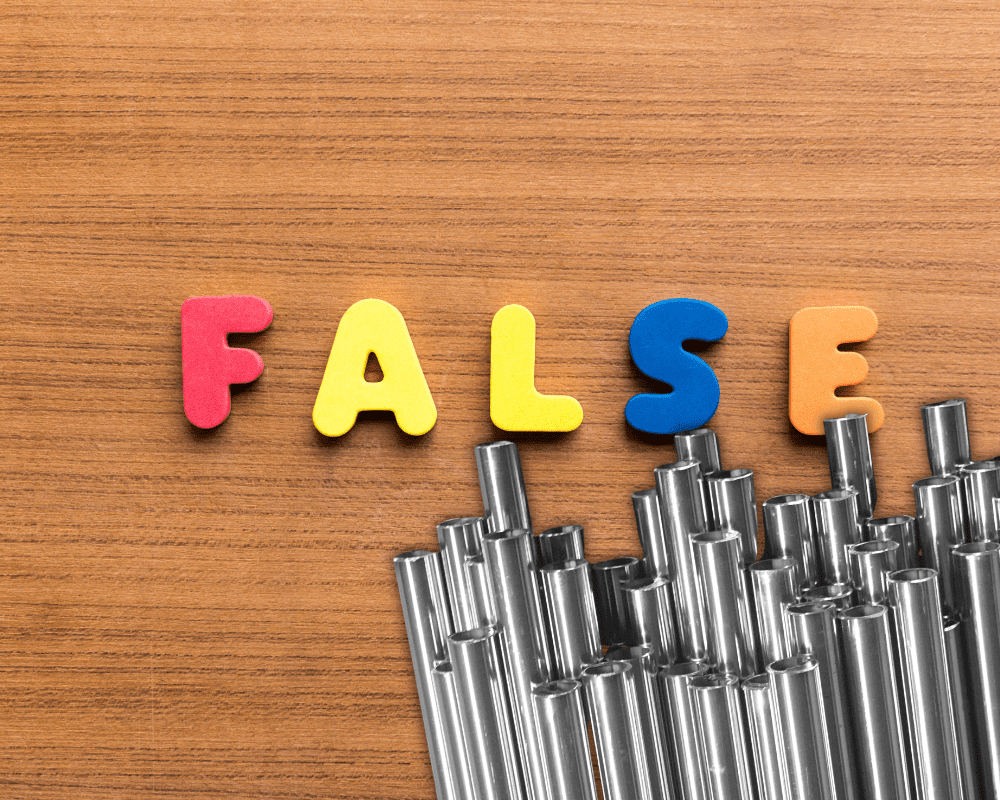 its false that you cannot detect stainless steel