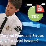 will surgical screws set off metal detectors